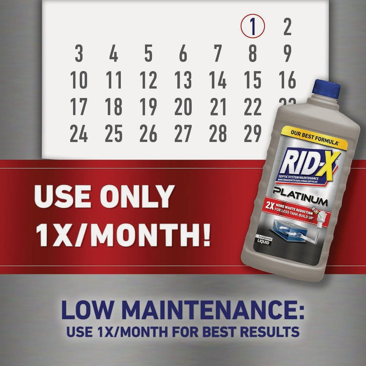 Rid-X Platinum 24 Oz. Septic System Treatment Image 5