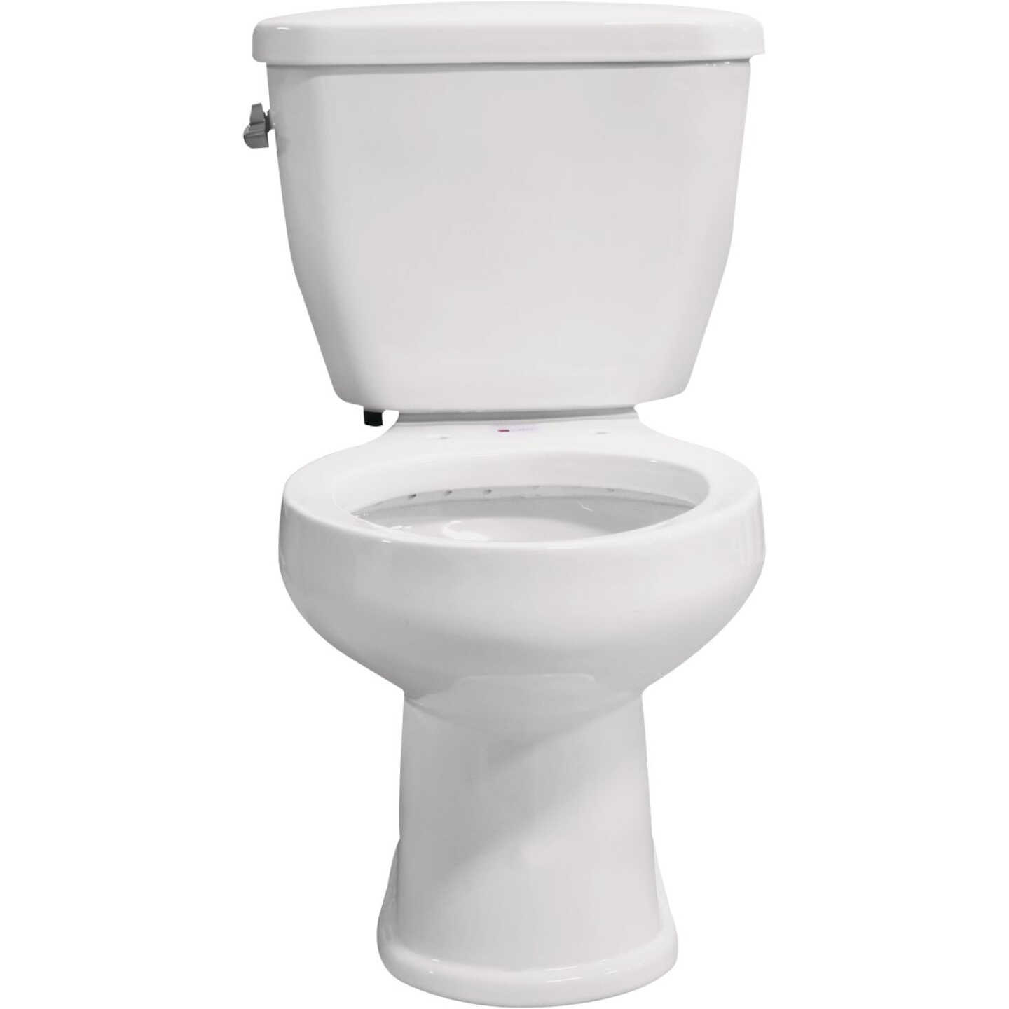 Cato Berlin White ADA Elongated Bowl 1.28 GPF Complete Toilet Image 1