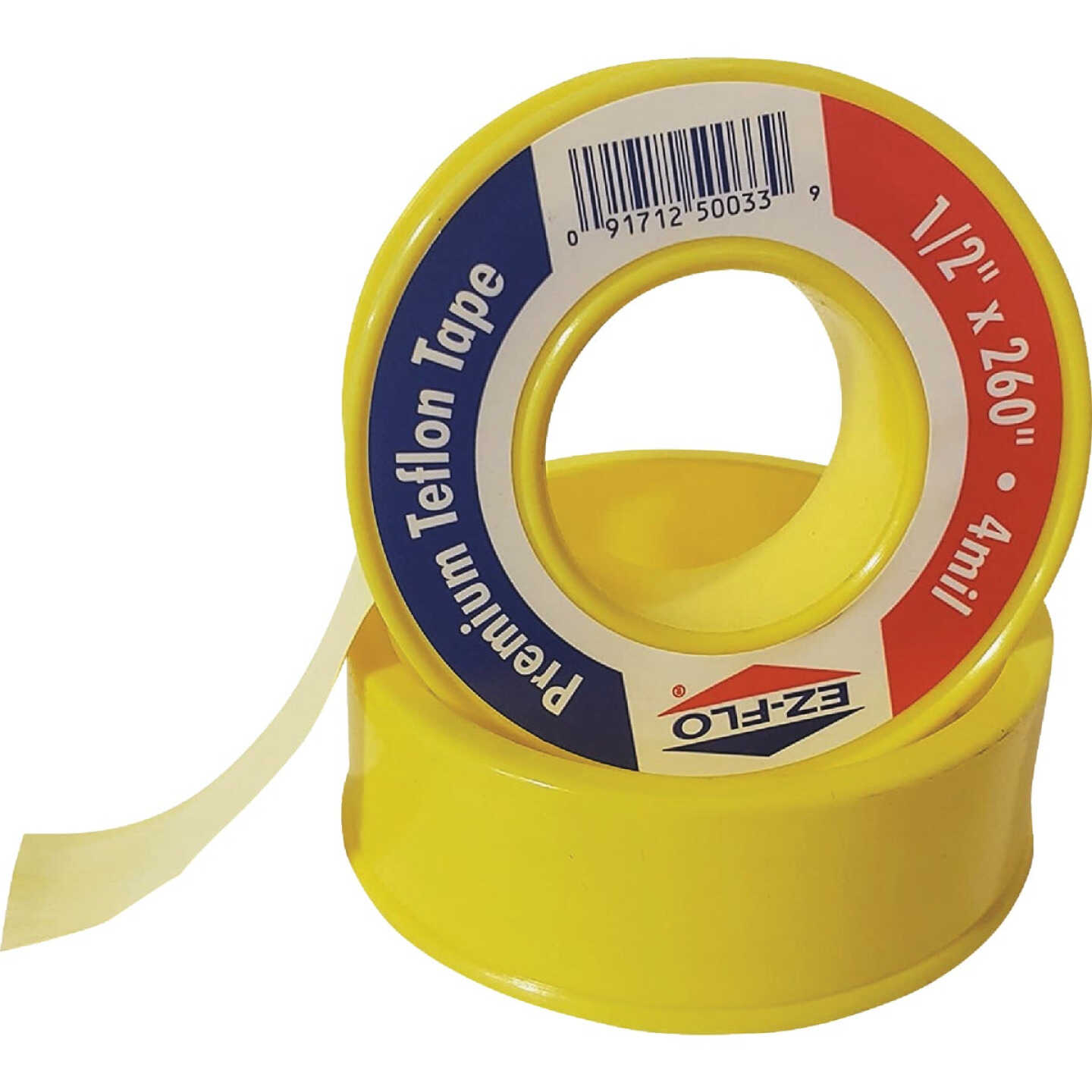 EZ-Flo 1/2 In. x 260 In. Yellow Premium Teflon Gas Line Tape Image 1