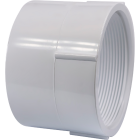 Charlotte Pipe 6 In. Hub x 6 In. FPT Schedule 40 DWV PVC Adapter Image 1