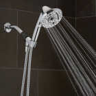Oxygenics Amp 10-Spray 1.8 GPM Handheld Showerhead, Chrome Image 5