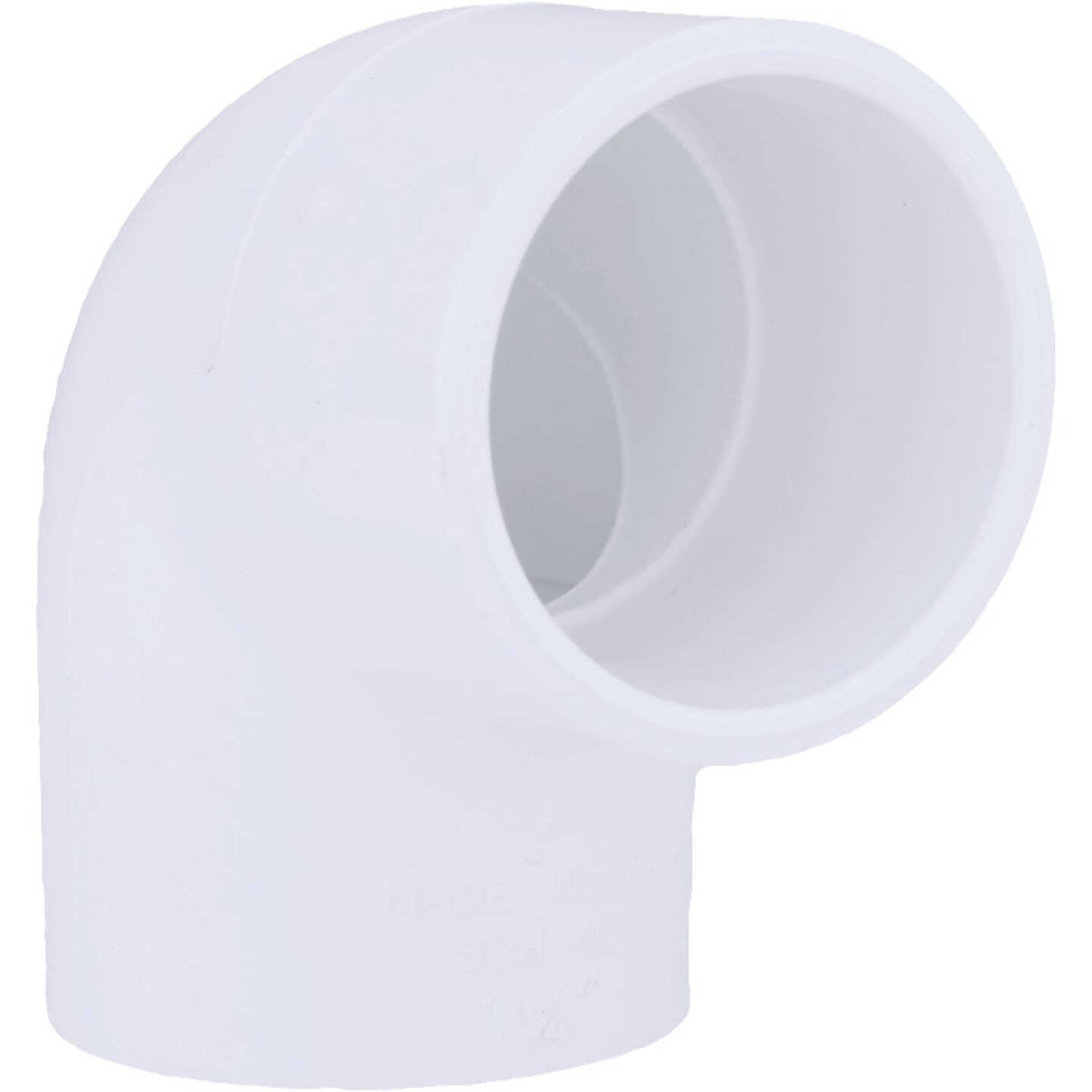 Charlotte Pipe 1-1/2 In. x 1 In. 90 Deg Slip x Slip Reducing Elbow Image 1