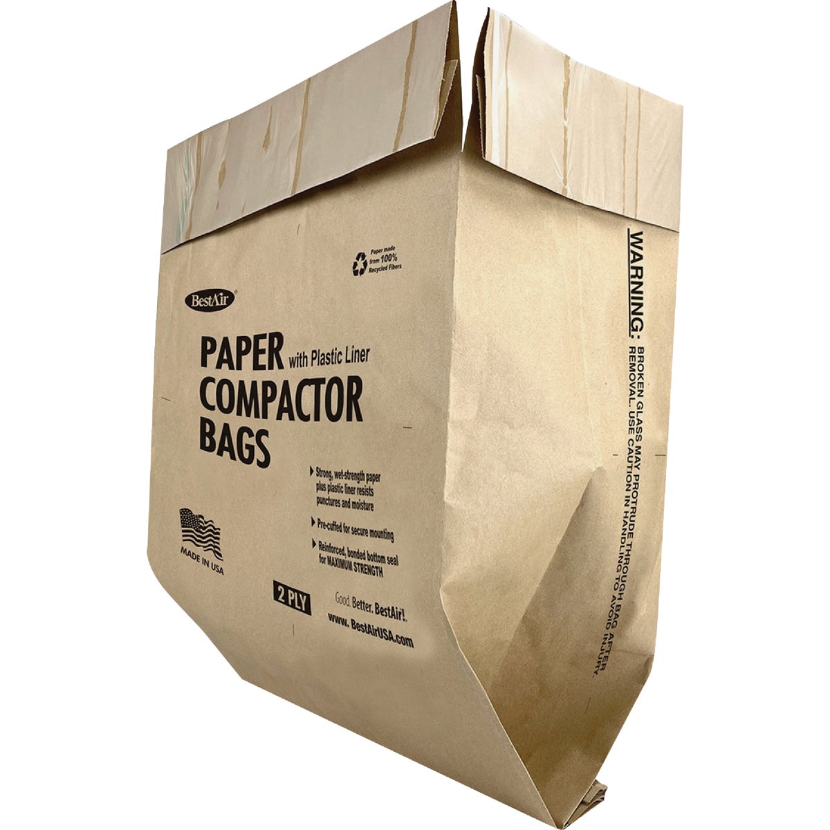 BestAir Heavy Duty Compactor Trash Bags (8-Count) Image 3