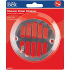 Do it 3-5/16 In. Chrome Grill Shower Drain Strainer Image 2