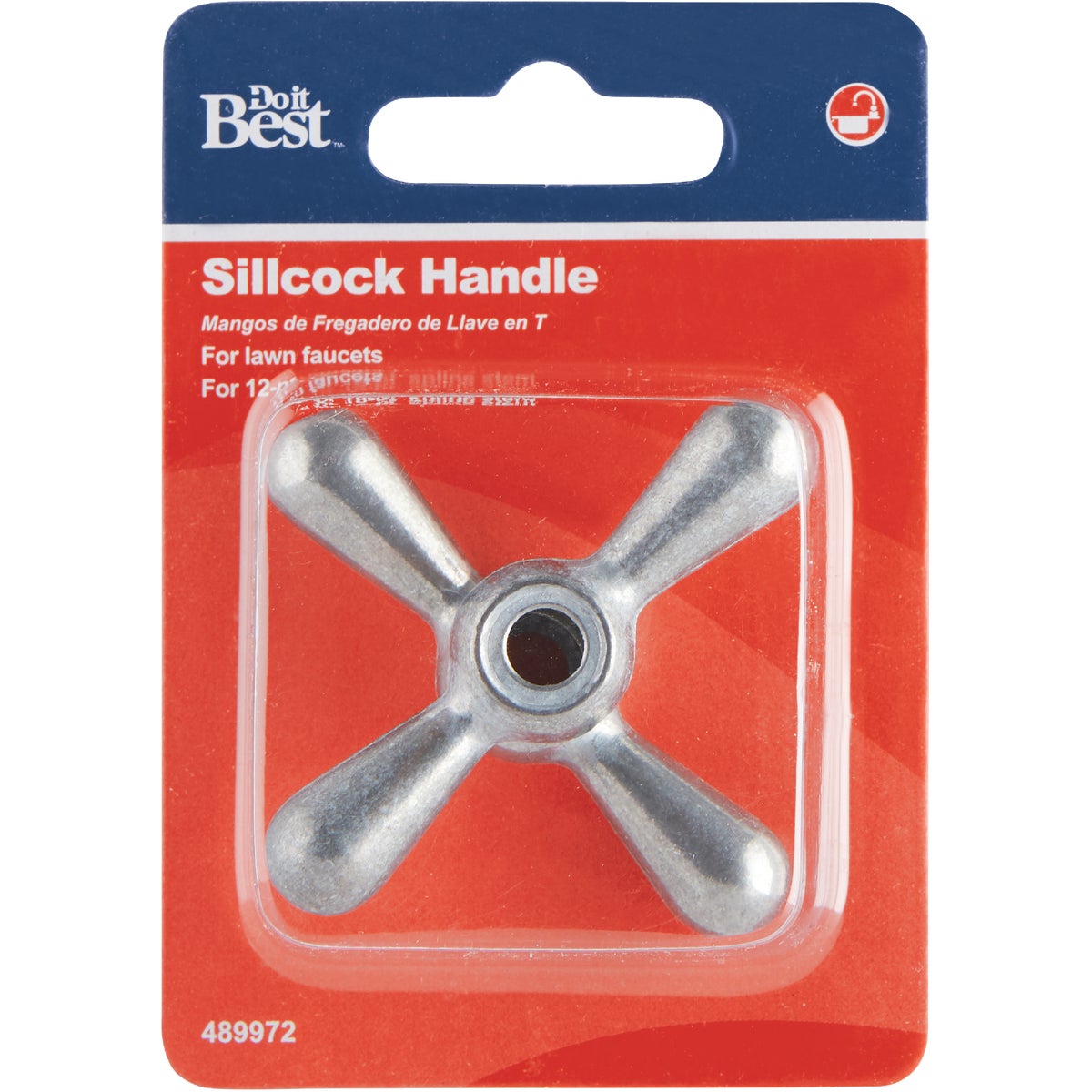 Do it Best Sillcock Tee Handle for 16 Broach Splined Stem Image 2