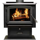 US Stove Ashley 2500 Sq. Ft. Pedestal Wood Stove Image 1