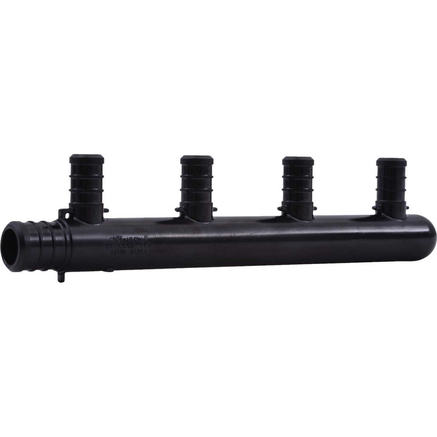 SharkBite PEX-B 3/4 In. Inlet x 1/2 In. Branches Poly Alloy 4-Port Closed Barb Tee Image 1