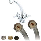 Fluidmaster Fits-All 16 In. L. Stainless Steel Faucet Connector Image 5