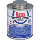 Oatey 16 Oz. X-15 Shower Pan Liner Adhesive PVC Cement Image 1