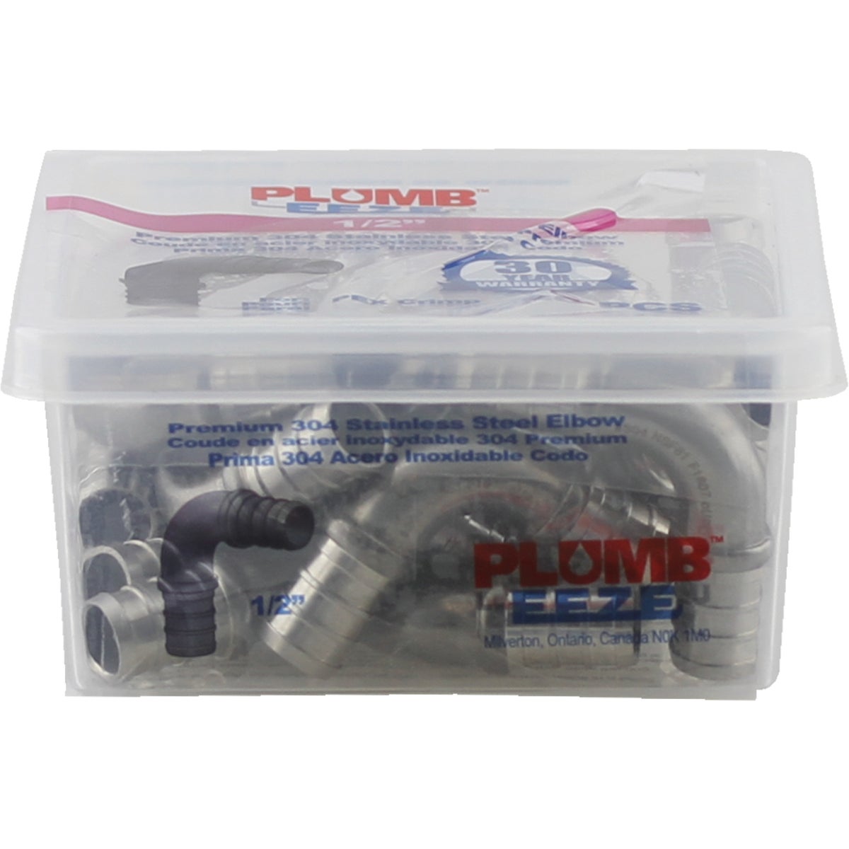 Plumbeeze 1/2 In. PEX Elbow (25-Pack) Image 1