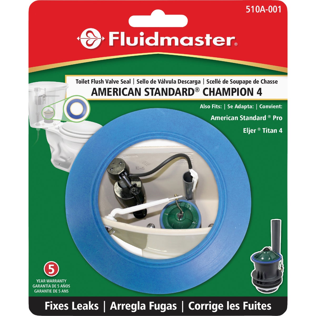 Fluidmaster Replacement Flush Valve Seal for American Standard & Eljer Image 4