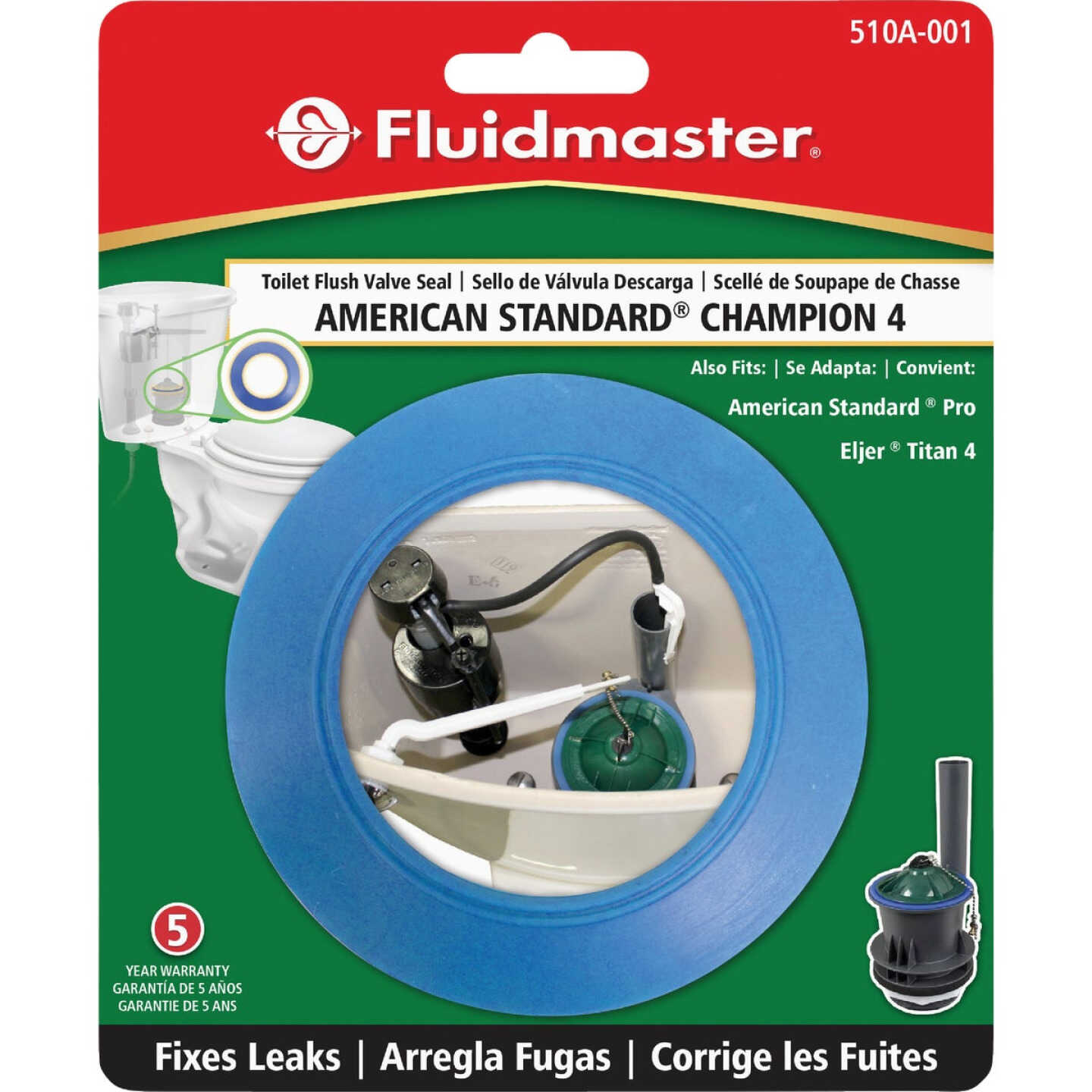 Fluidmaster Replacement Flush Valve Seal for American Standard & Eljer Image 4