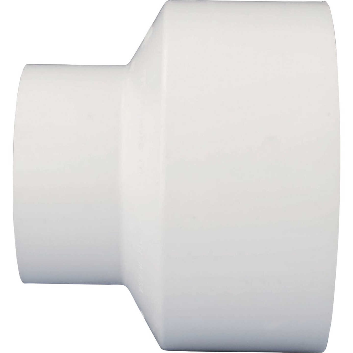 Charlotte Pipe 6 In. Hub X 4 In. Hub Schedule 40 DWV Reducing PVC Coupling Image 1