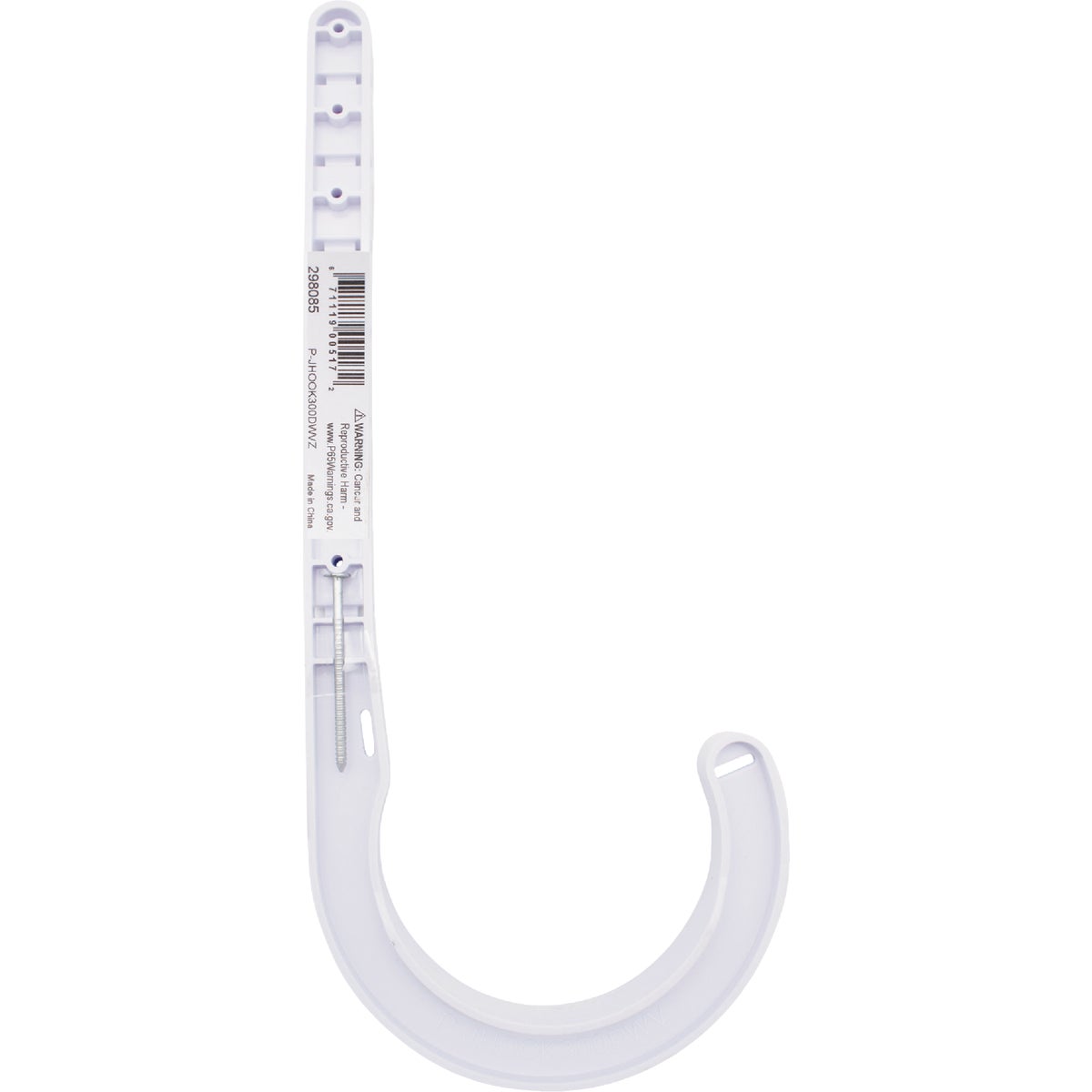 HoldRite 3 In. CTS Plastic J-Hook Pipe Hanger Image 2