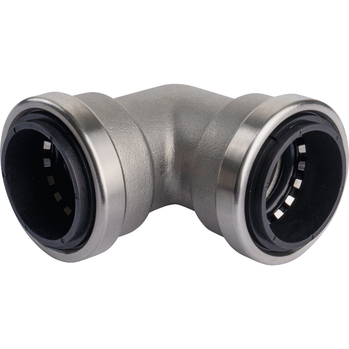 QuickFitting 1 In. x 1 In. Push-to-Connect Stainless Steel 90-Degree Elbow Image 4
