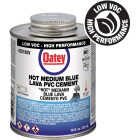 Oatey 16 Oz. Low Voc Medium Bodied Blue Lava PVC Cement Image 1
