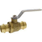NIBCO 3/4 In. Brass Press Fit Ball Valve Image 1
