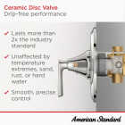 American Standard Cadet Brushed Nickel Single-Handle Lever Tub & Shower Faucet Image 2