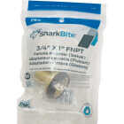 SharkBite 3/4 In. Barb x 1 In. NPSM Brass PEX Swivel Adapter Image 2