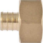 SharkBite 3/4 In. Barb x 1 In. NPSM Brass PEX Swivel Adapter Image 3