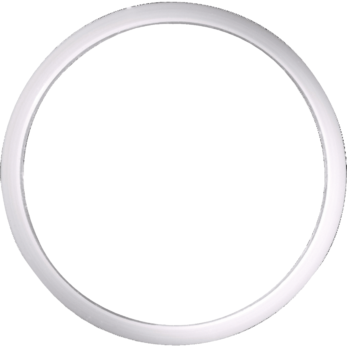 Danco 1-1/2 In. x 1-3/4 In. Clear/White Polyethylene Slip Joint Washer