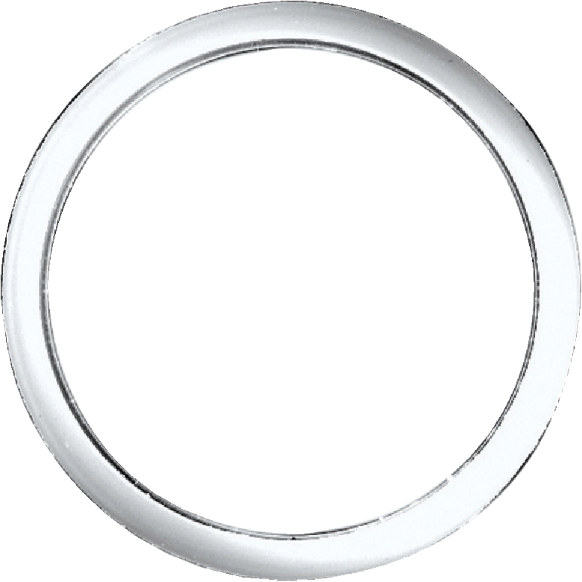 Danco 1-1/4 In. x 1-1/4 In. Clear/White Polyethylene Slip Joint Washer