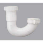 Do it Best 1-1/2 In. White Plastic Sink Trap J-Bend with Reducer Washer Image 1