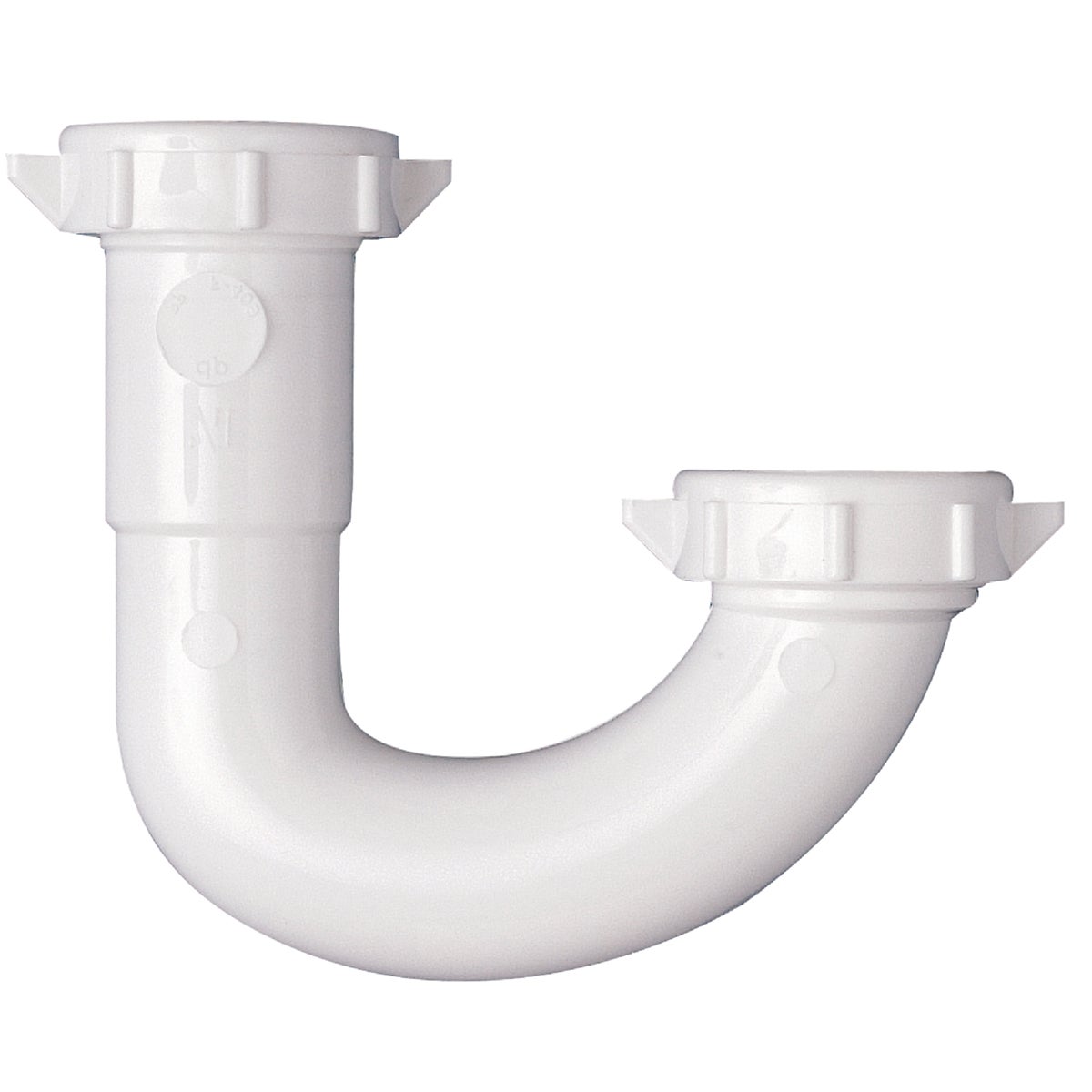 Do it Best 1-1/2 In. White Plastic J-Bend with Reducer Washer Image 3