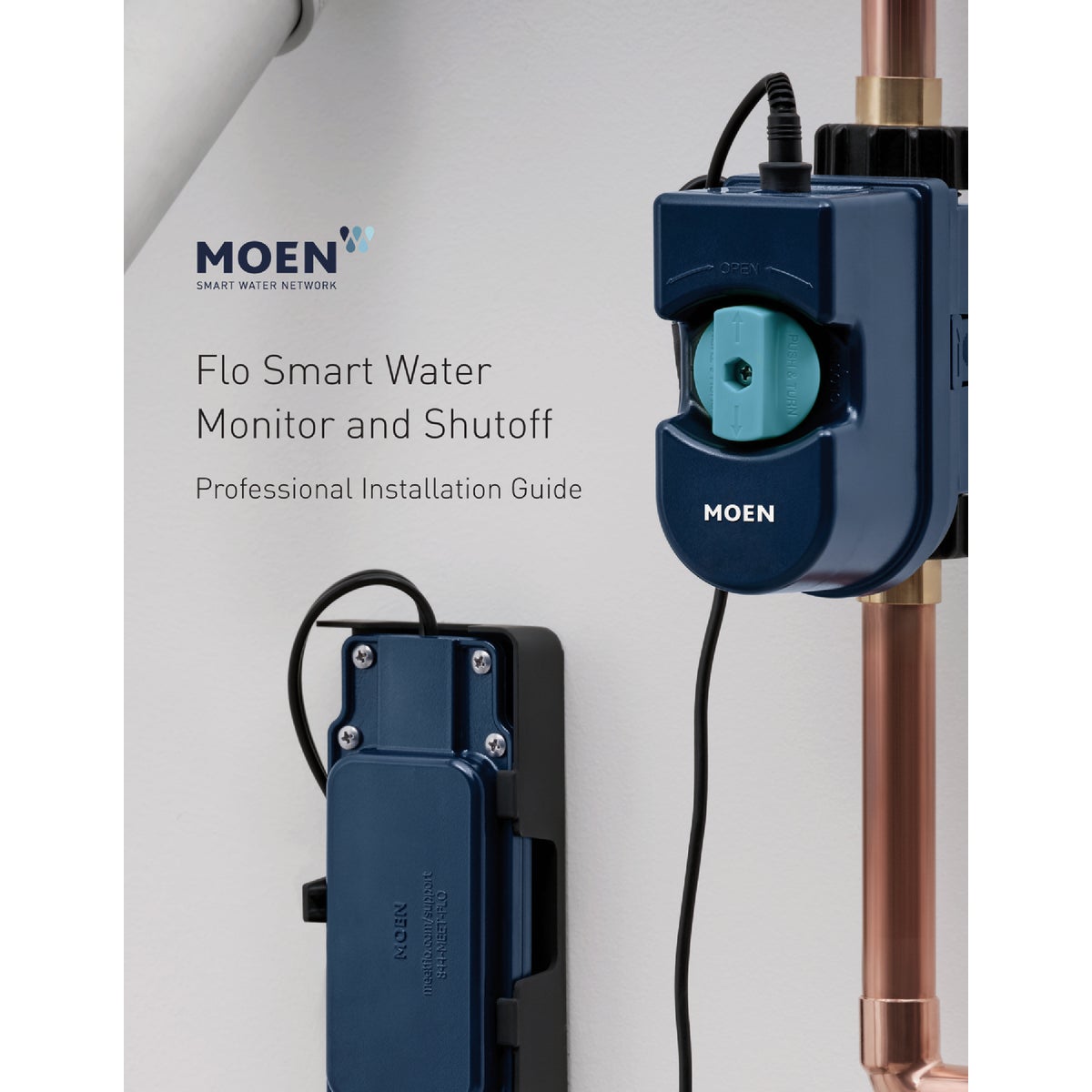 Moen Flo Smart 3/4 In. Water Monitor & Shutoff Image 2