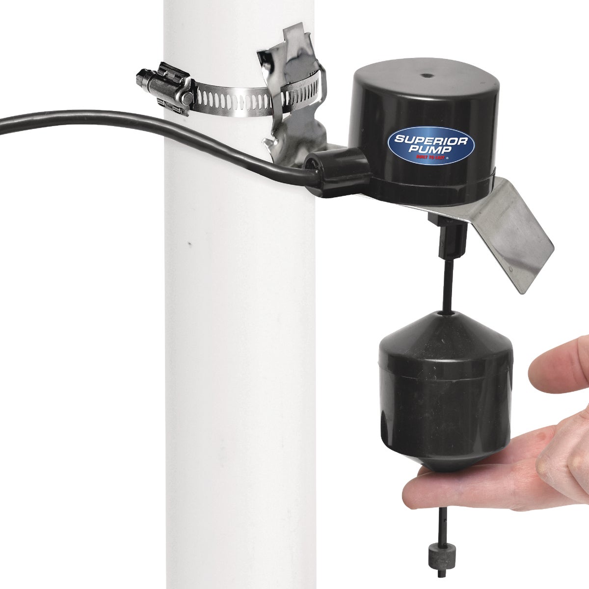 Superior Pump 10 Ft. Vertical Pump Switch w/Tapered Float Ball Image 2