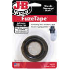 J-B Weld FuzeTape 10 Ft. Self-Fusing Silicone Tape Image 1