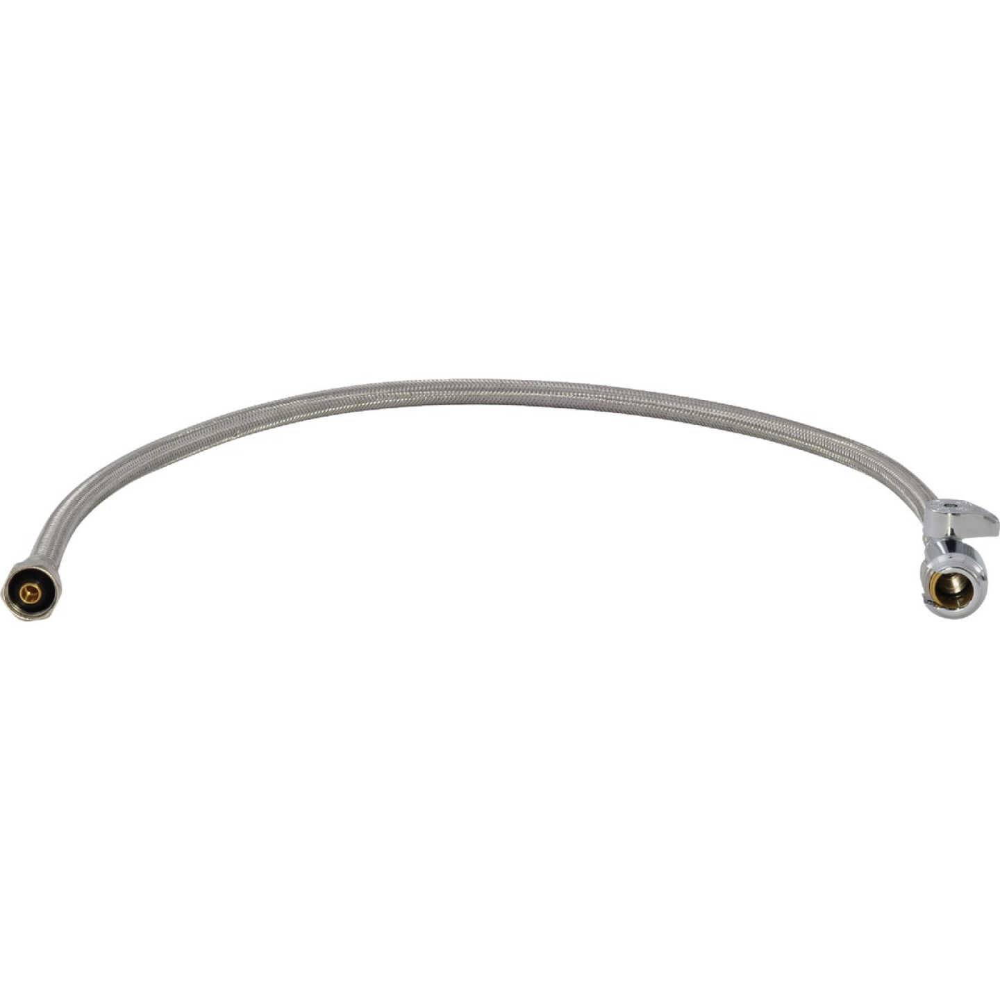 SharkBite Max 1/2 In. x 1/2 In. x 30 In. L Stainless Steel Faucet Connector Image 7