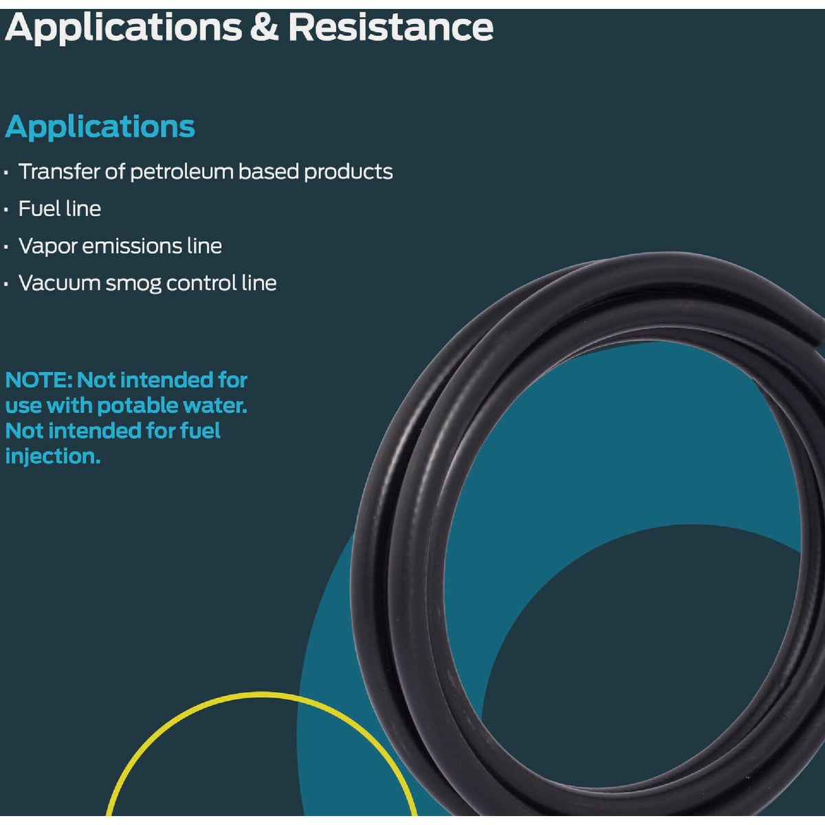 EZ-Flo 10 Ft. 1/4 In. ID Fuel Hose Image 4