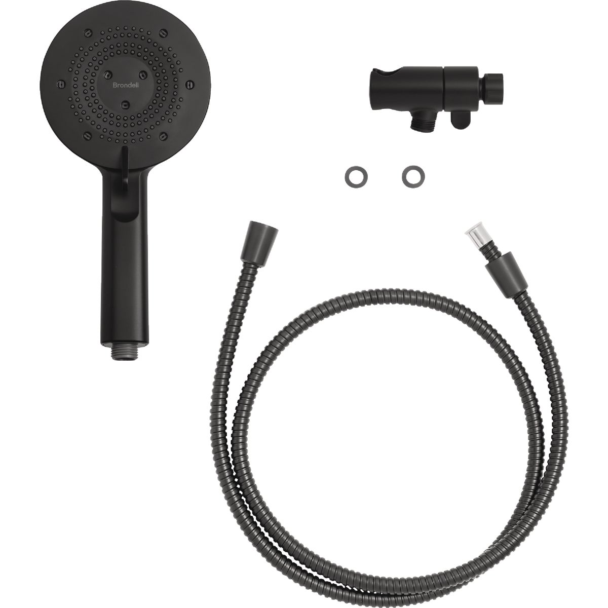 Brondell Nebia Yuba 5-Setting Handshower, Matte Black Image 4