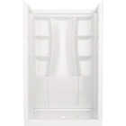 Delta Gloss White Classic 500 Shower Wall Set Image 1