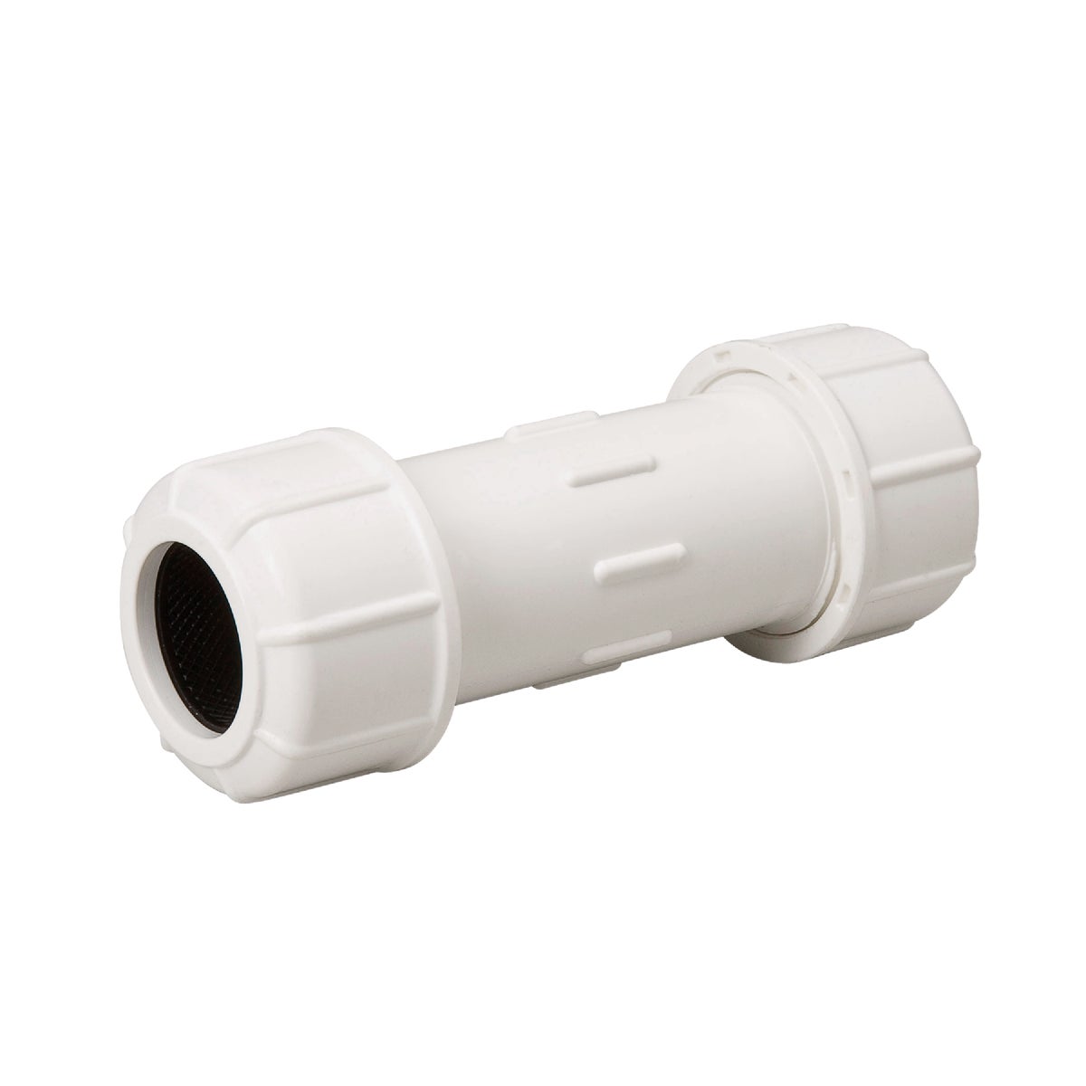 B&K 4 In. x 4 In. Compression PVC Coupling Image 1