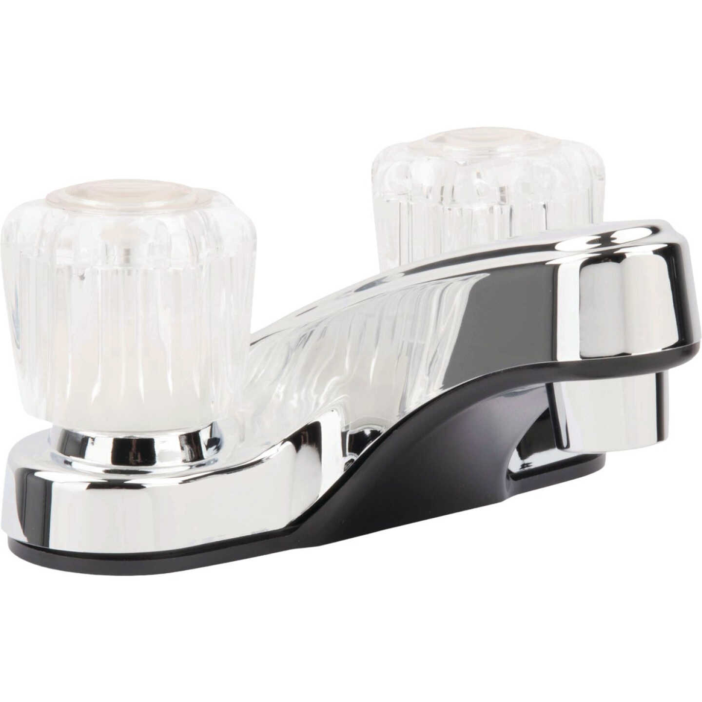 Homepointe 2-Handle Acrylic Bathroom Sink Faucet Image 1