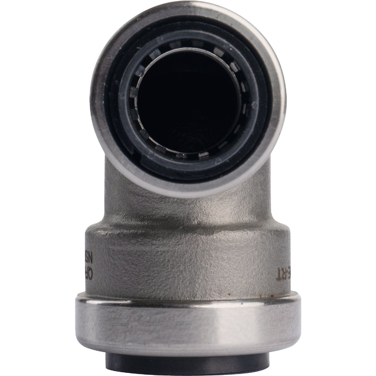 QuickFitting 3/4 In. x 1/2 In. Push-to-Connect Stainless Steel 90-Degree Reducing Elbow Image 6