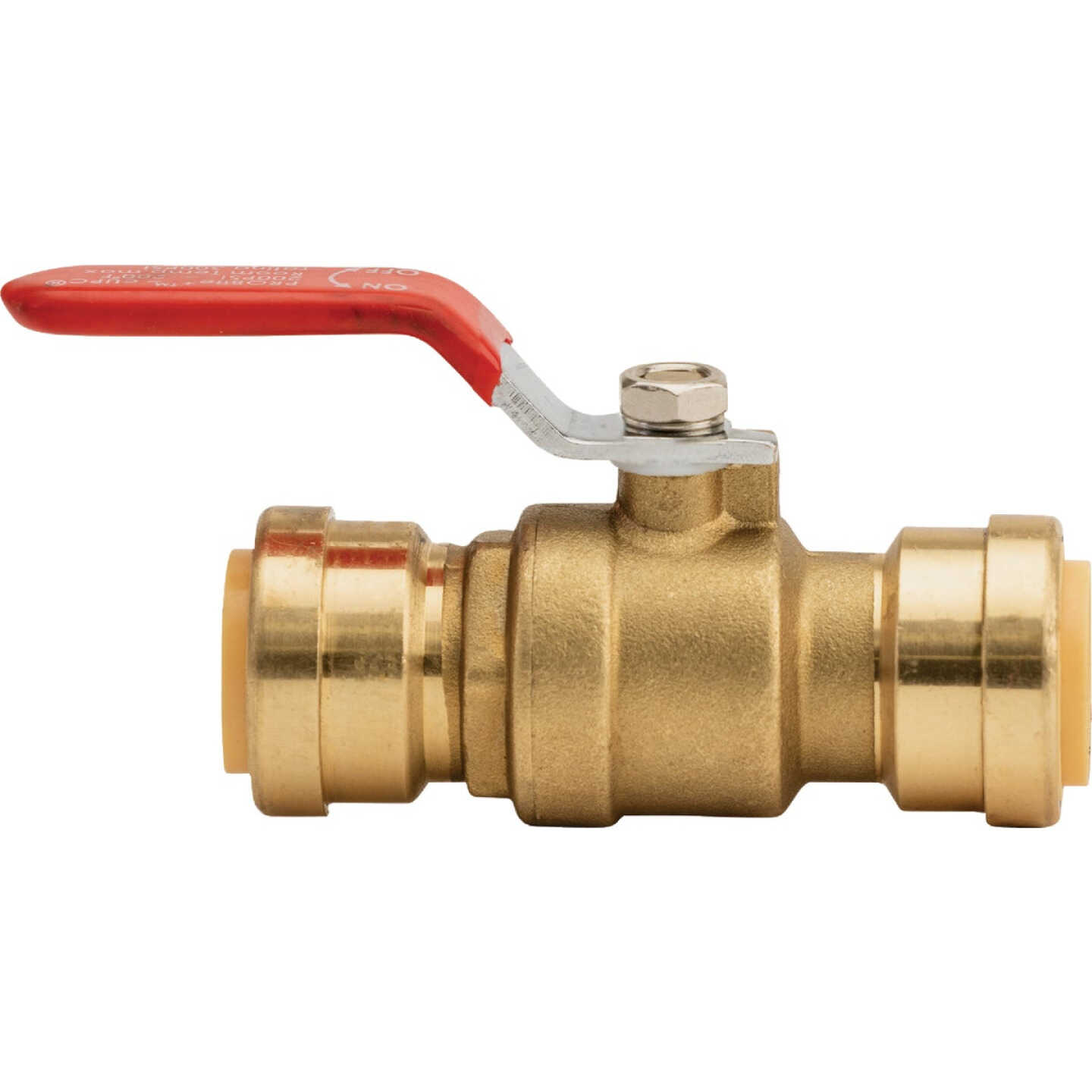 QuickFitting 3/4 In. Push-to-Connect Brass Full Port Ball Valve Image 4