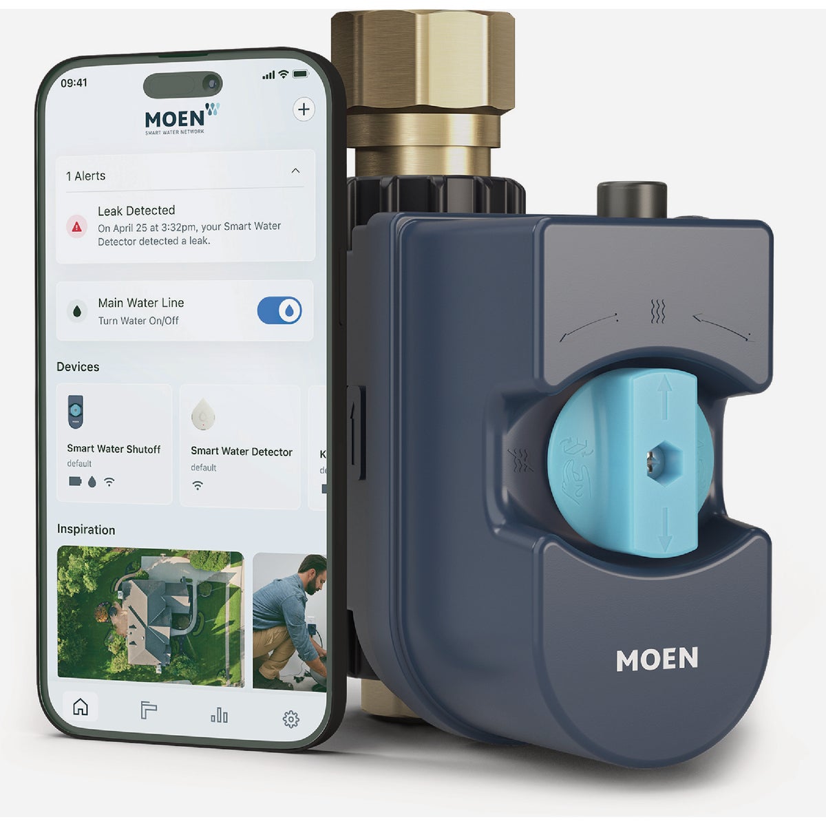 Moen Flo Smart 1 In. Water Monitor & Shutoff Image 2