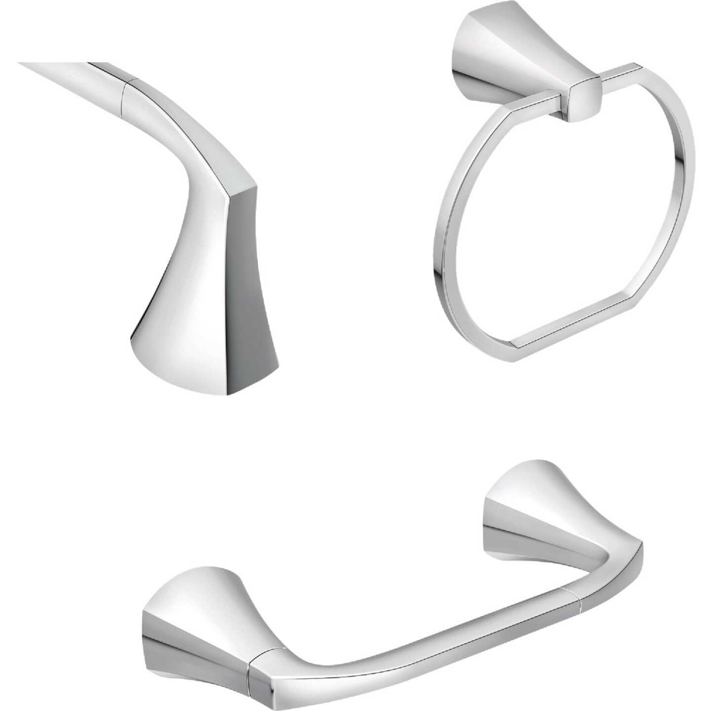 Moen Lindor 3-Piece Bath Hardware Set, Chrome Image 1