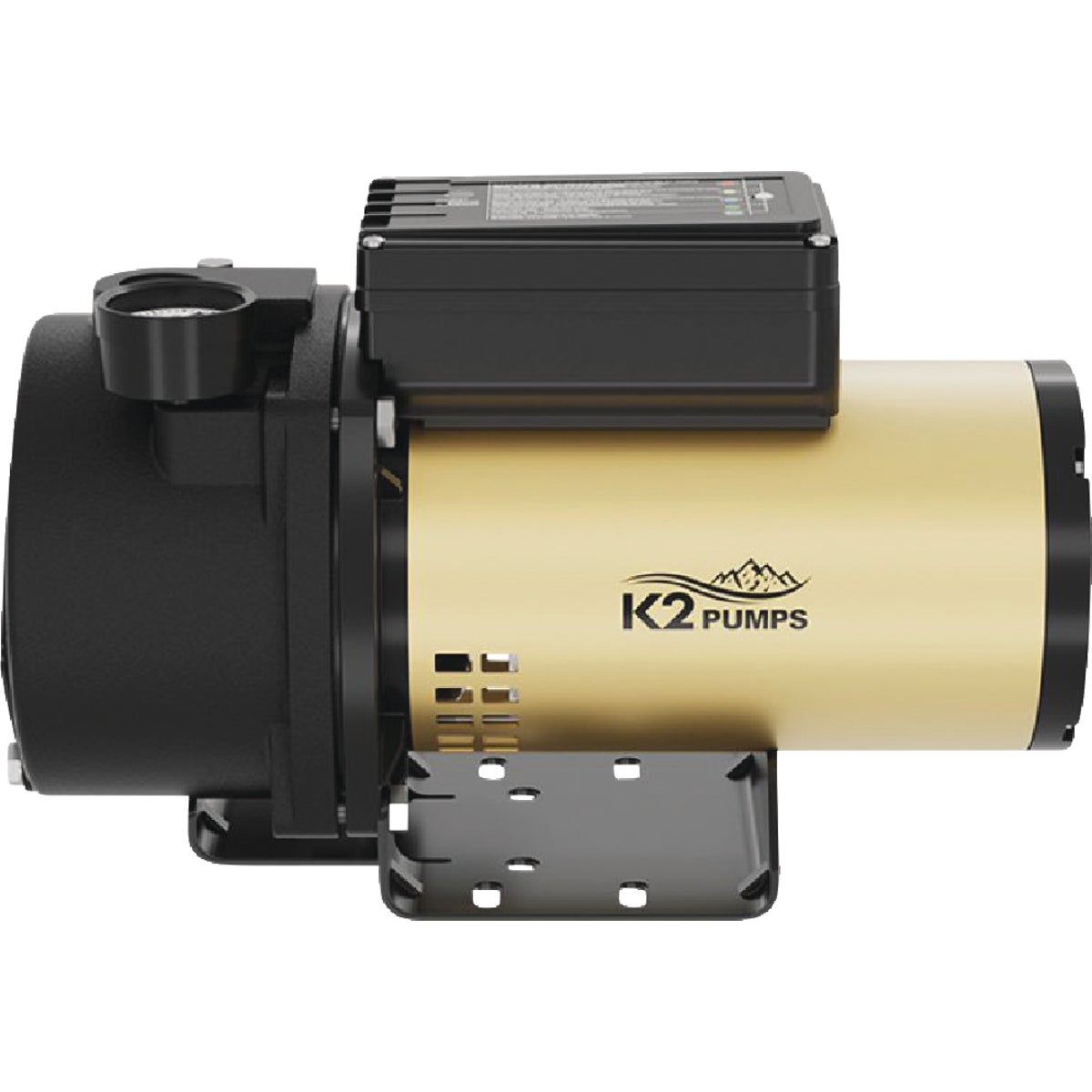 K2 IntelliJet 3/4 HP Heavy-Duty Cast Iron Convertible Deep Well Jet Pump Image 7