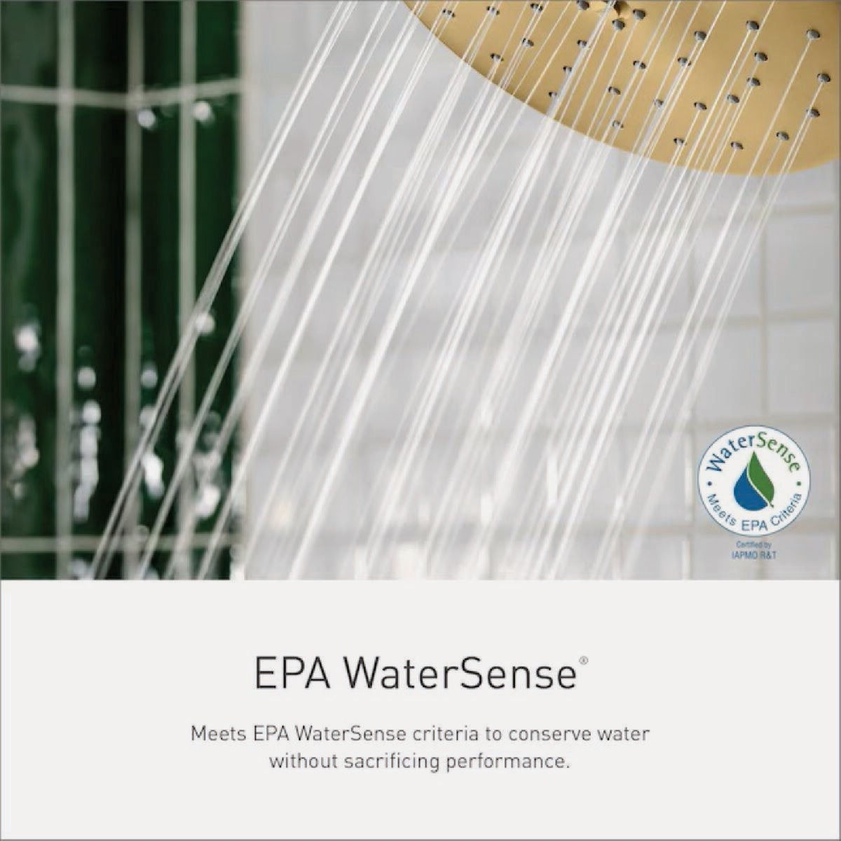 Moen Matte Black 6 In. Dia. Spray Head Handheld Shower Image 2