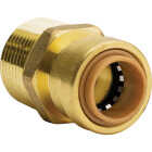 QuickFitting 1/2 In. Push-to-Connect x 3/4 In. MNPT Brass Reducing Male Adapter Image 4
