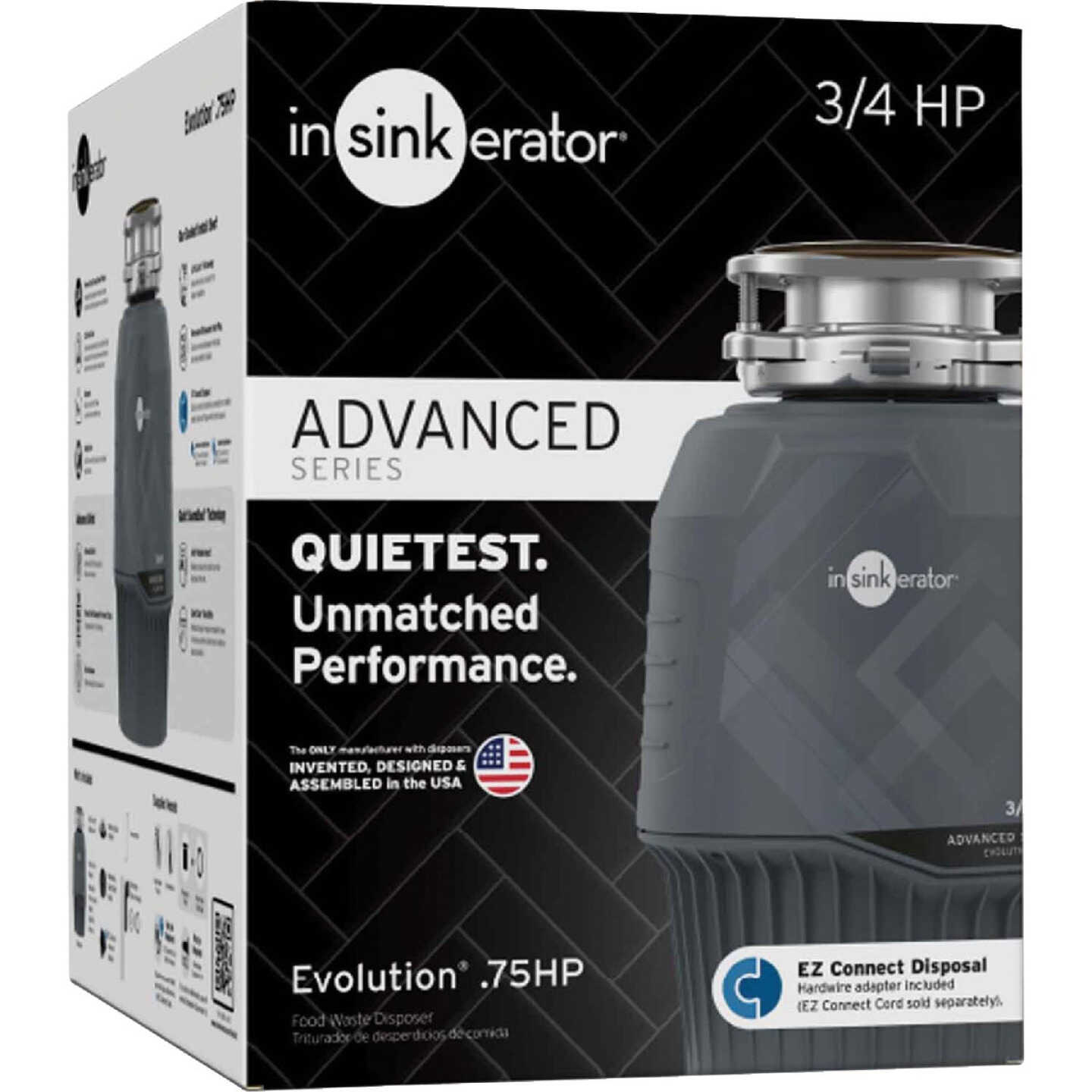 Insinkerator Evolution 3/4 HP Garbage Disposer, 9 Year Warranty Image 7