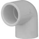 Charlotte Pipe 1/2 In. Slip x Slip Schedule 40 90 Deg. PVC Elbow (1/4 Bend) (10-Pack) Image 1