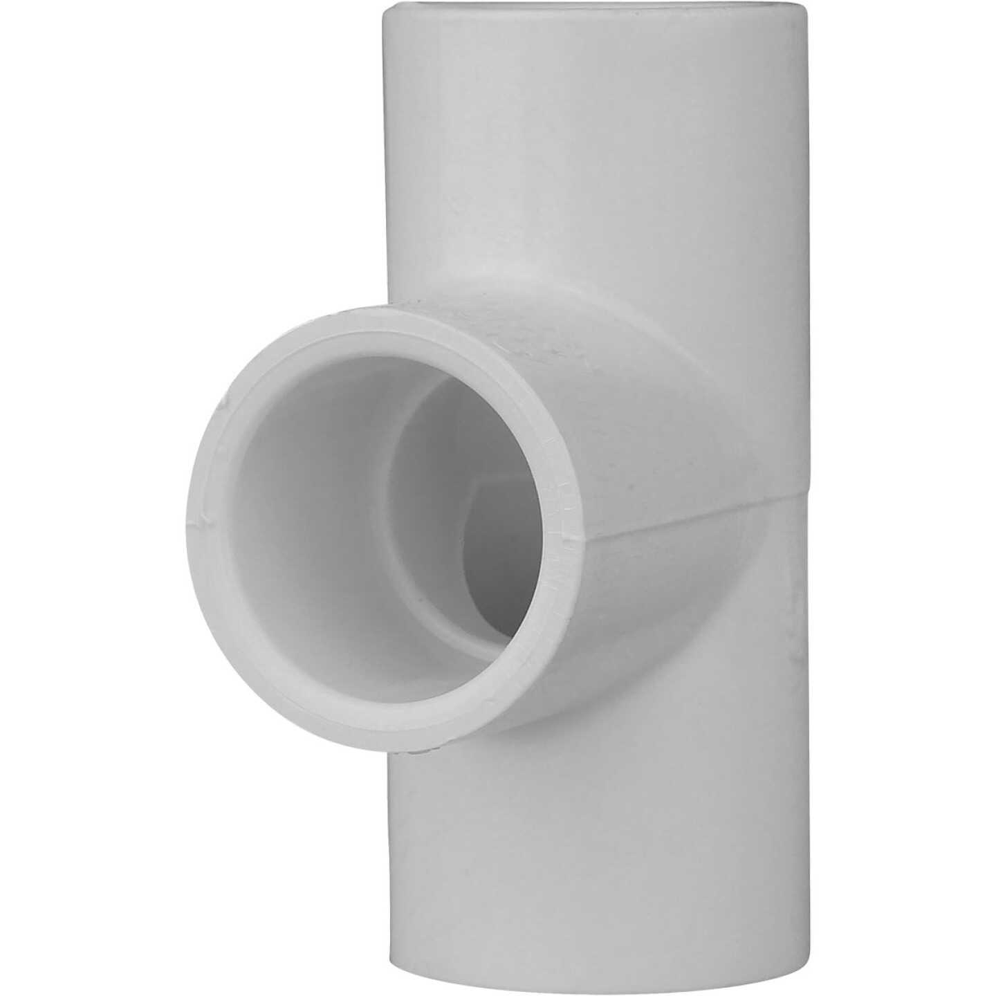 Charlotte Pipe 1/2 In. Schedule 40 PVC Tee (10-Pack) Image 1