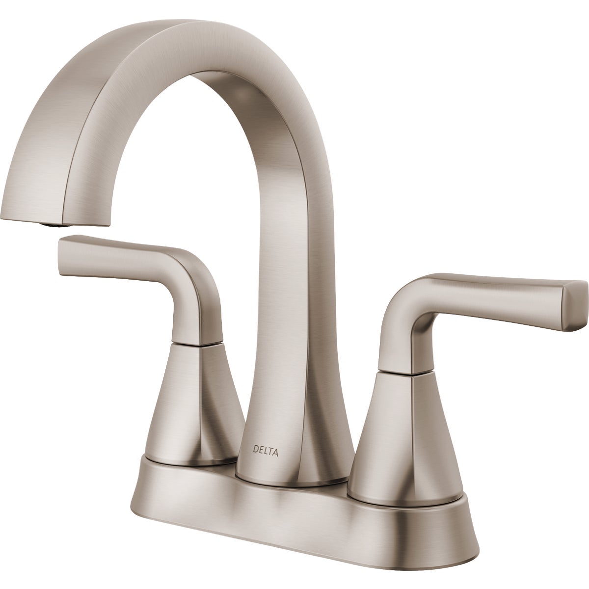 Delta Dallace Stainless 2-Handle Centerset Bathroom Faucet