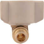 SharkBite 3/8 In. Barb x 1/2 In. NPSM 90 Deg. Brass Swivel 1/4 Bend PEX Elbow Image 4
