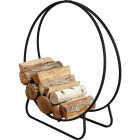 Home Impressions 37 In. Galvanized Steel Hoop Log Rack Image 2